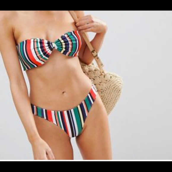 Striped Bikini - Picture 3 of 3